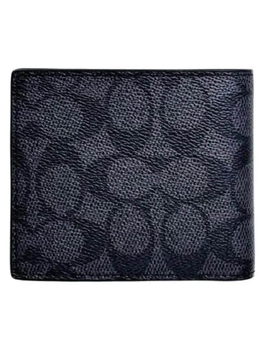 NWT Coach CY394 ID Billfold Wallet in Signature Canvas Men's Wallet